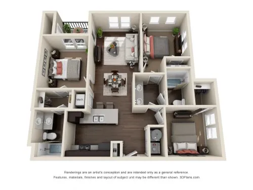Lucero floor plan 3