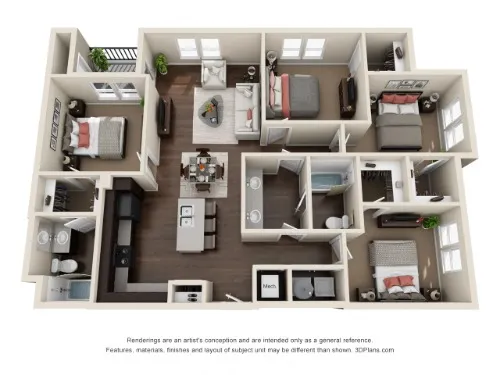 Lucero floor plan 4