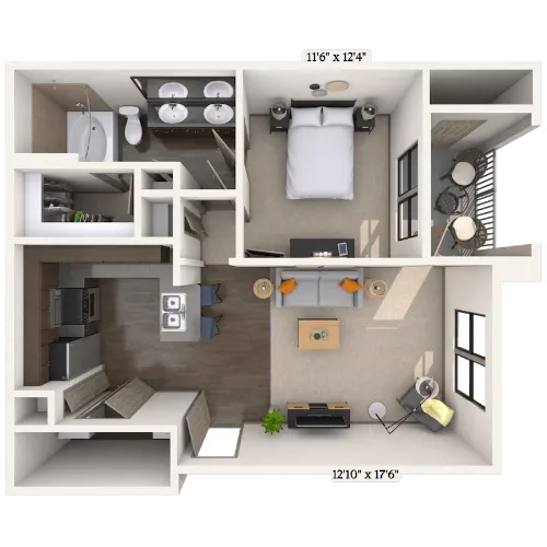 MAA Bulverde San Antonio Floorplan 2