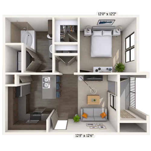 MAA Bulverde San Antonio Floorplan 3