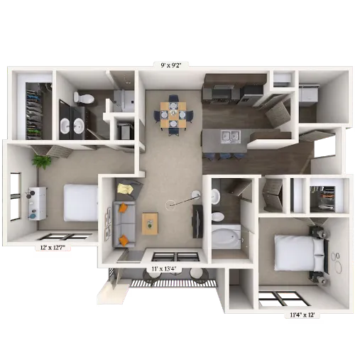 MAA Bulverde San Antonio Floorplan 5
