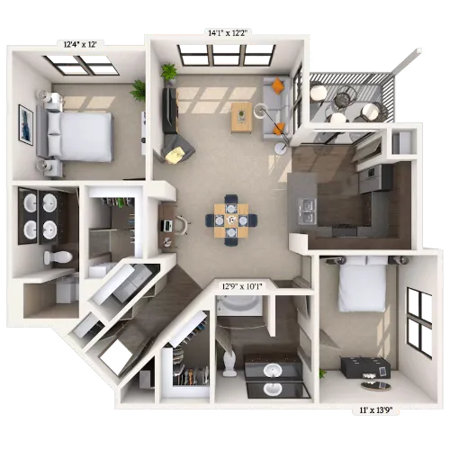 MAA Bulverde San Antonio Floorplan 7