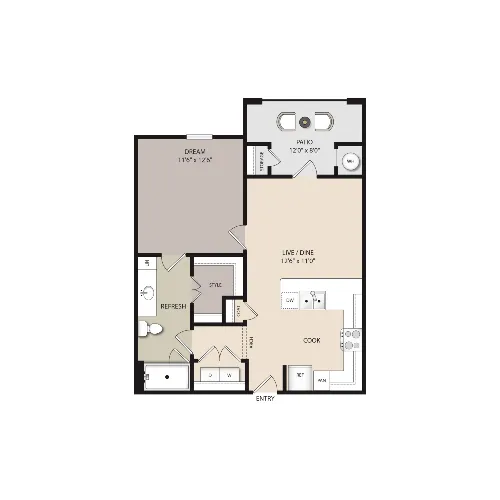 MELA San Antonio Floorplan 2