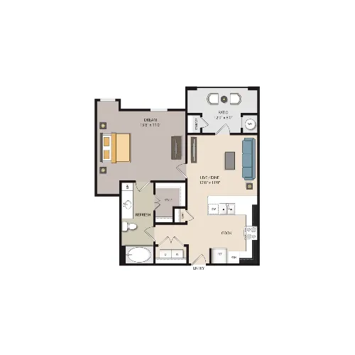 MELA San Antonio Floorplan 3