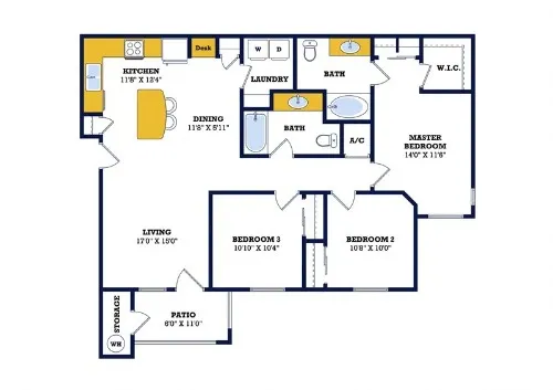 Majestic Ranch floor plan 3