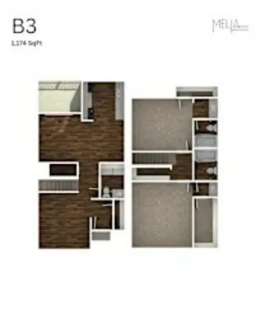 Melia Apartments San Antonio FloorPlan 5