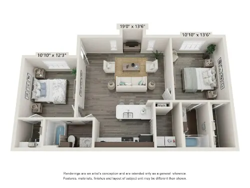 Monarch Point Lubbock FloorPlan 4
