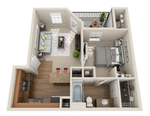 Montecito floor plan 1