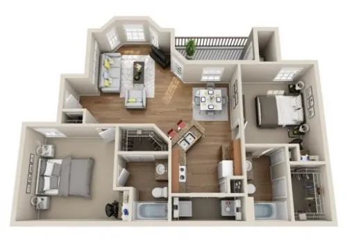 Montecito floor plan 8