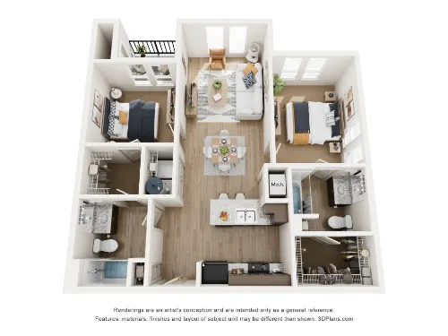 Nova Lofts San Antonio Floorplan 2