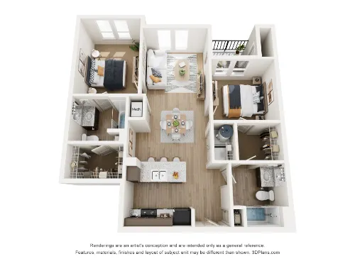 Nova Lofts San Antonio Floorplan 3