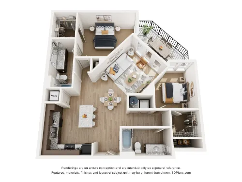 Nova Lofts San Antonio Floorplan 4