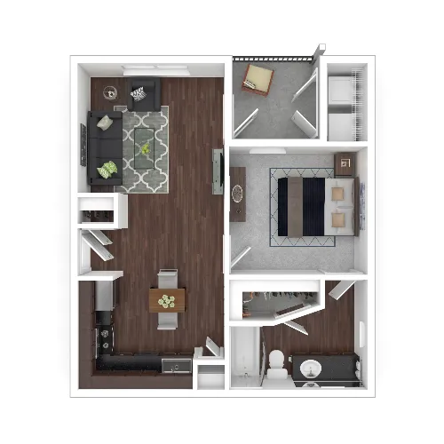 Nova Vista Apartments at Woodlake San Antonio FloorPlan