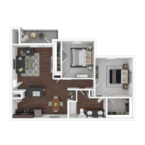Nova Vista Apartments at Woodlake San Antonio FloorPlan 5