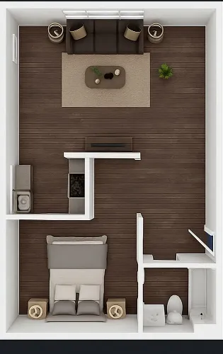Onyx at Oslo Apartments San Antonio Floorplan 4
