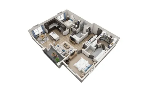 Overture Stone Oak San Antonio Floorplan 13