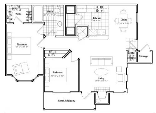 Oxford at Estonia San Antonio FloorPlan 3