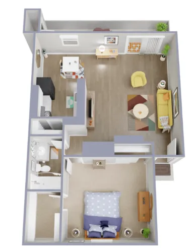 Palatia Apartment Homes San Antonio Floorplan 8