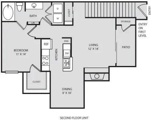 Parc at Wall Street Apartments San Antonio FloorPlan 3