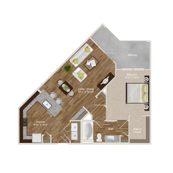 Park at Rialto San Antonio Floorplan 4