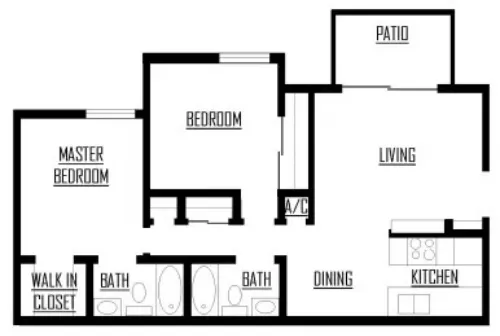 Peaks at Live Oak San Antonio FloorPlan 5