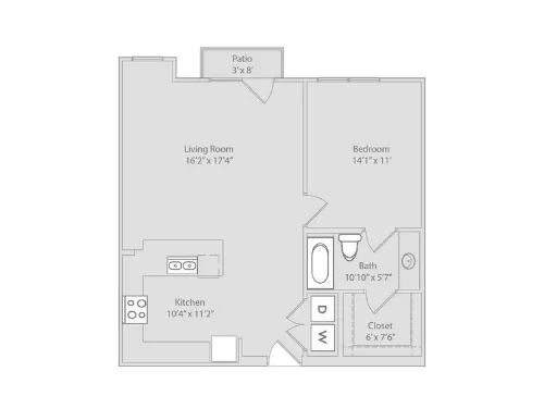 Peanut Factory Lofts San Antonio Floorplan 3