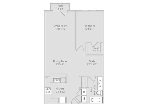 Peanut Factory Lofts San Antonio Floorplan 4