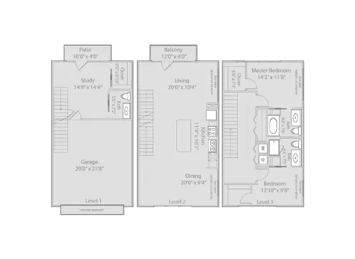 Peanut Factory Lofts San Antonio Floorplan 7