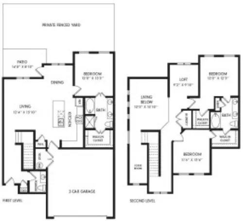 Pecos Flats Apartments San Antonio FloorPlan 10