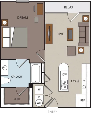Prado Student Living San Antonio Floorplan 2