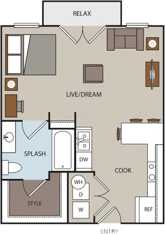 Prado Student Living San Antonio Floorplan 3