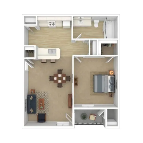 Preserve at Prairie Pointe Lubbock floor plan 1