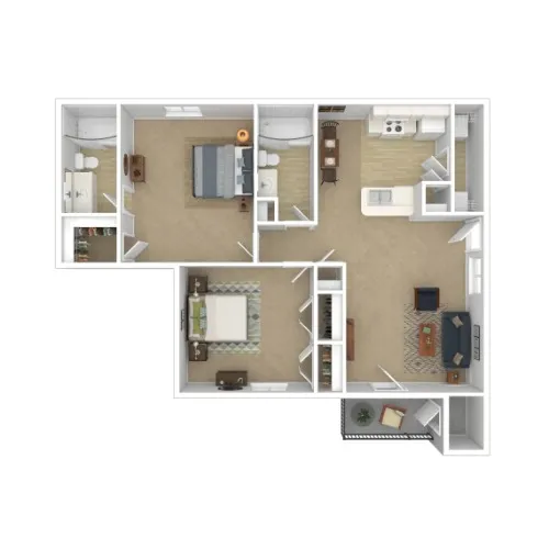 Preserve at Prairie Pointe Lubbock floor plan 4