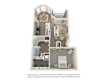 Preston Peak San Antonio Floorplan 1