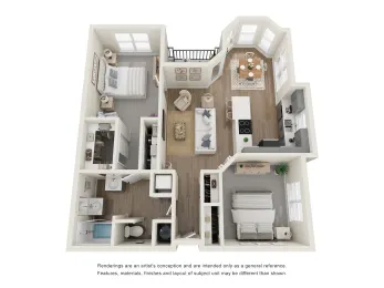 Preston Peak San Antonio Floorplan 2