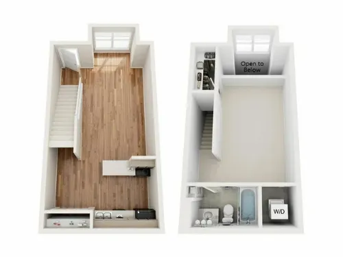 Raiders Walk Apartment Lubbock FloorPlan 4