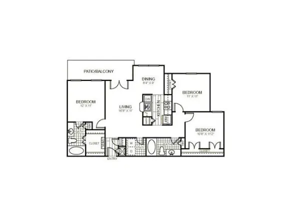 Refugio Place San Antonio Floorplan 4