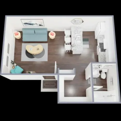 Regency Grove Apartments San Antonio FloorPlan 1