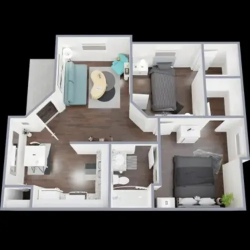 Regency Grove Apartments San Antonio FloorPlan 4