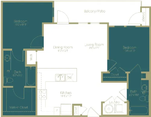 Rio Lofts San Antonio Floorplan 4
