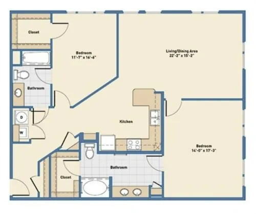 River House San Antonio Floorplan 12