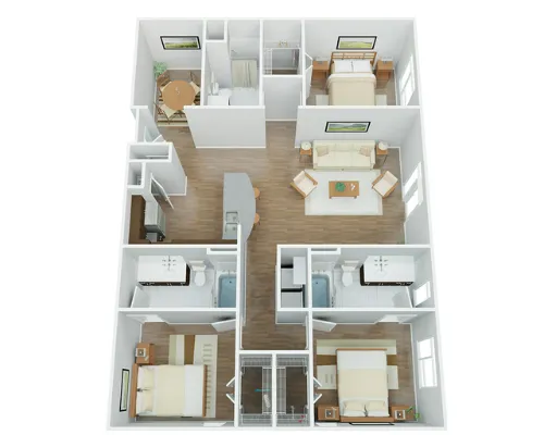 River House San Antonio Floorplan 13