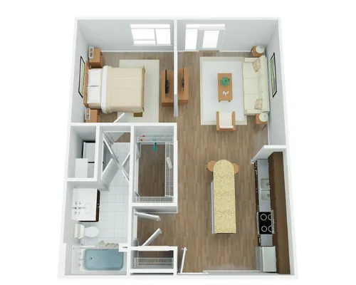River House San Antonio Floorplan 3