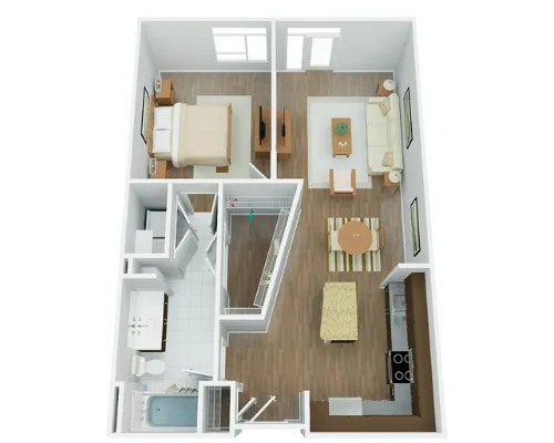 River House San Antonio Floorplan 5