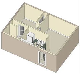 Robert E. Lee Apartments San Antonio Floorplan 1