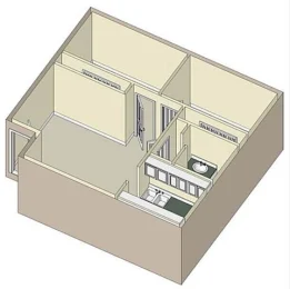 Robert E. Lee Apartments San Antonio Floorplan 6