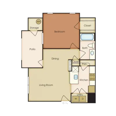 SYNC at Nobu Station San Antonio Floorplan 2