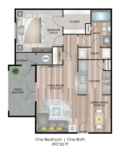 Sendero Ridge San Antonio Floorplan 1