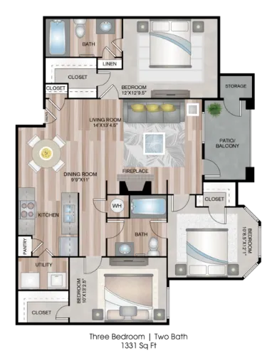 Sendero Ridge San Antonio Floorplan 6