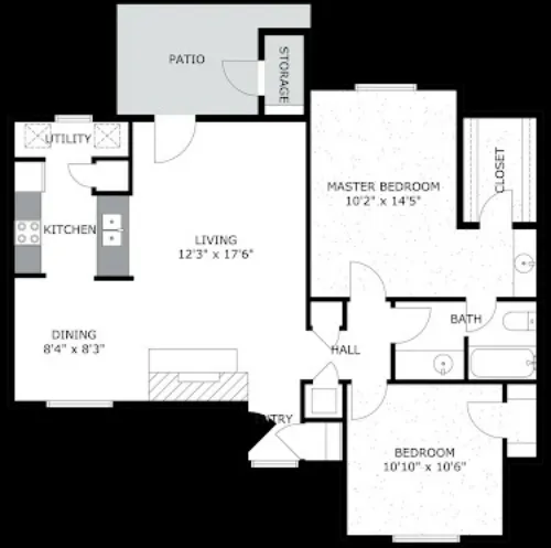 Solara Apartment San Antonio FloorPlan 5